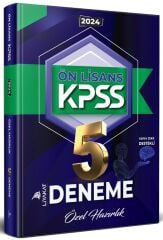 Liyakat 2024 KPSS Ön Lisans 5 Deneme Liyakat Yayınları