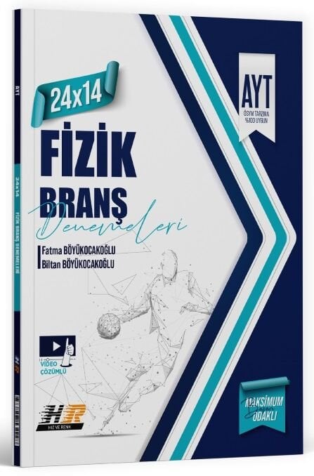 Hız ve Renk YKS AYT Fizik 24x14 Denemeleri Hız ve Renk Yayınları