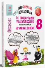 Sinan Kuzucu 2027 8. Sınıf LGS TC İnkılap Tarihi ve Atatürkçülük İlk Doz Sarmal 40 Deneme Çözümlü Sinan Kuzucu Yayınları