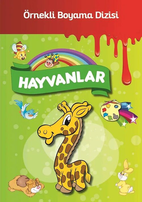 Örnekli Boyama Hayvanlar Parıltı Yayınları