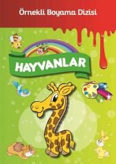 Örnekli Boyama Hayvanlar Parıltı Yayınları