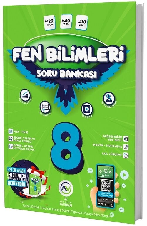 Av Yayınları 8. Sınıf Fen Bilimleri Soru Bankası Av Yayınları