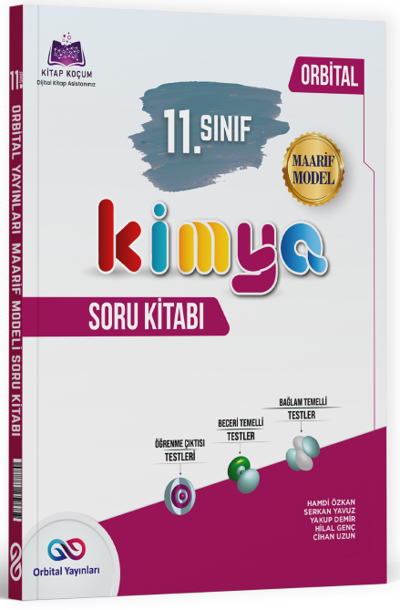 Orbital 11. Sınıf Kimya Maarif Model Soru Bankası Orbital Yayınları