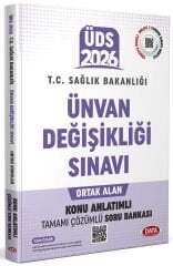 Data 2026 GYS ÜDS Sağlık Bakanlığı Konu Anlatımlı Soru Bankası Çözümlü Görevde Yükselme Ünvan Değişikliği Data Yayınları