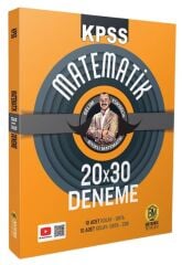 Bıyıklı Matematik KPSS Matematik 20x30 Deneme Matronik - Selim Yüksel Bıyıklı Matematik