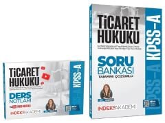 İndeks Akademi 2027 KPSS A Grubu Ticaret Hukuku Video Ders Notları + Soru Bankası 2 li Set - Elif Kendüzer İndeks Akademi Yayıncılık