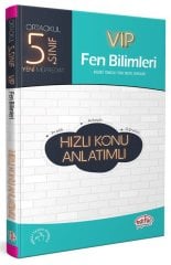 Editör 5. Sınıf VIP Fen Bilimleri Hızlı Konu Anlatımlı Editör Yayınları