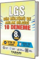 Tasarı Plus 8. Sınıf LGS Din Kültürü ve Ahlak Bilgisi 10 Deneme Çözümlü Tasarı Plus Yayınları