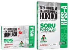 İndeks Akademi 2026 KPSS A Grubu Ceza Hukuku ve Ceza Muhakemesi Hukuku Video Ders Notları + Soru Bankası 2 li Set - Kerem Çetin Tekeş İndeks Akademi Yayıncılık(Kopya)