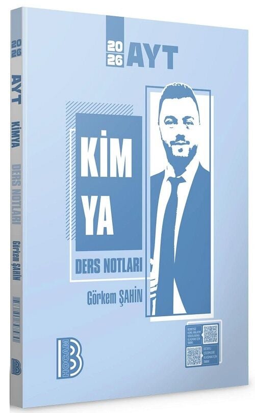 Benim Hocam 2026 YKS AYT Kimya Ders Notları - Görkem Şahin Benim Hocam Yayınları