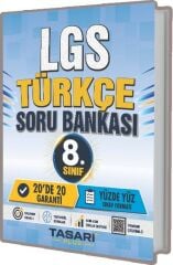 Tasarı Plus 8. Sınıf LGS Türkçe Soru Bankası Çözümlü Tasarı Plus Yayınları