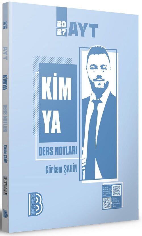 Benim Hocam 2027 YKS AYT Kimya Ders Notları - Görkem Şahin Benim Hocam Yayınları