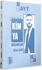 Benim Hocam 2027 YKS AYT Kimya Ders Notları - Görkem Şahin Benim Hocam Yayınları