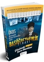 SÜPER FİYAT - Akademi Denizi 2022 MEB ÖKBS Başöğretmenlik Soru Bankası Çözümlü Akademi Denizi