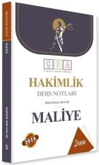 Yetki 2026 Hakimlik Maliye ÇSA Ders Notları - Şükrü Burak Arafat Yetki Yayıncılık