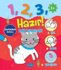 1,2,3 Hazır Hayvanlar Parıltı Yayınları