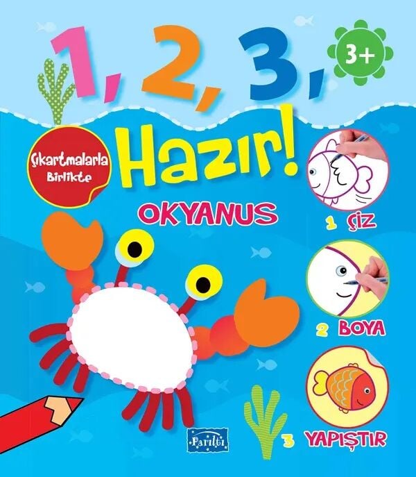 1,2,3 Hazır Okyanus Parıltı Yayınları