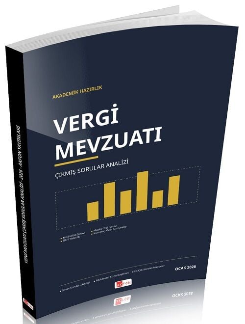 Akfon Vergi Mevzuatı Çıkmış Soru Analizi Akfon Yayınları