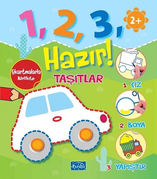1,2,3 Hazır Taşıtlar Parıltı Yayınları