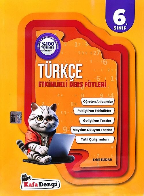 Kafadengi 6. Sınıf Türkçe Etkinlikli Ders Föyleri Kafadengi Yayınları