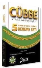 Yetki 2026 İdari Yargı Hakimlik CÜBBE 5 Deneme Çözümlü Yetki Yayıncılık