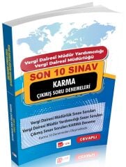 Akfon 2026 Vergi Dairesi Müdürlüğü ve Yardımcılığı Son 10 Sınav Çıkmış Soru Denemeleri Akfon Yayınları