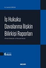 Seçkin İş Hukuku Davalarına İlişkin Bilirkişi Raporları 6. Baskı - Şentürk Dursun Seçkin Yayınları