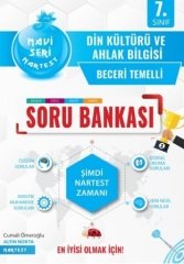 Nartest 7. Sınıf Din Kültürü ve Ahlak Bilgisi Mavi Serisi Soru Bankası Nartest Yayınları