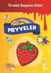 Örnekli Boyama Meyveler Parıltı Yayınları