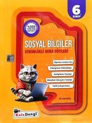 Kafadengi 6. Sınıf Sosyal Bilgiler Etkinlikli Ders Föyleri Kafadengi Yayınları