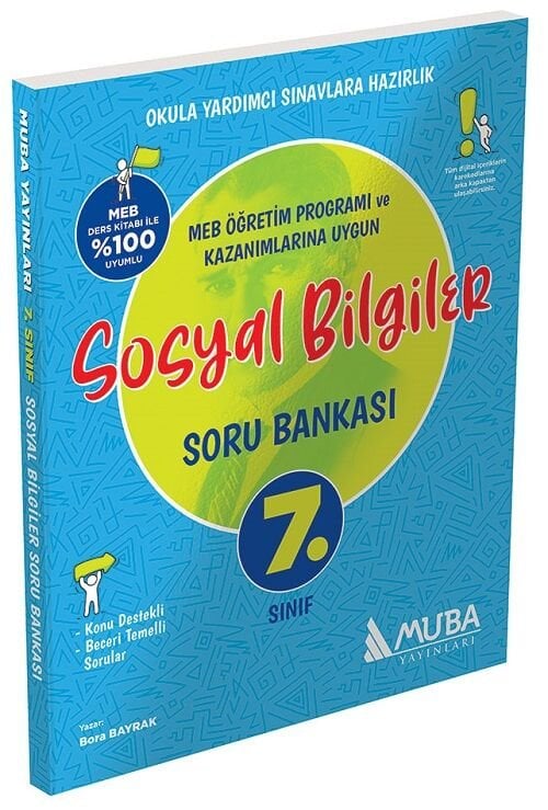Muba 7. Sınıf Sosyal Bilgiler Soru Bankası Muba Yayınları