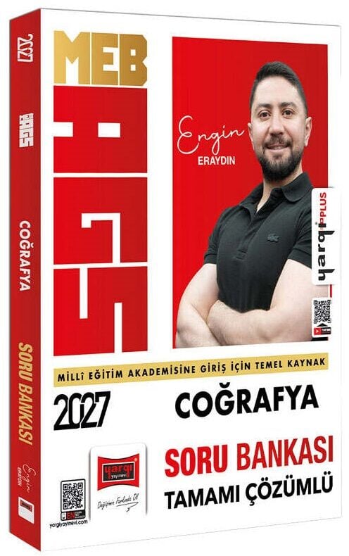 Yargı 2027 MEB-AGS Coğrafya Soru Bankası Çözümlü - Engin Eraydın Yargı Yayınları