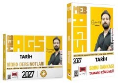 Yargı 2027 MEB-AGS Tarih Video Ders Notları + Soru Bankası 2 li Set - Günay Göktaş Yargı Yayınları