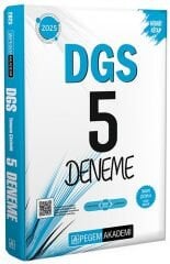 Pegem 2025 DGS 5 Deneme Çözümlü Pegem Akademi Yayınları