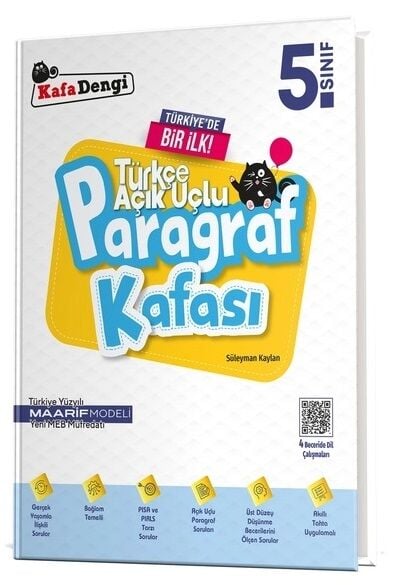 Kafadengi 5. Sınıf Paragraf Kafası Soru Bankası Kafadengi Yayınları