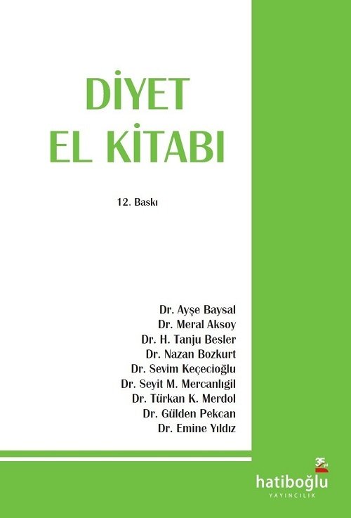 Hatiboğlu Diyet El Kitabı Hatiboğlu Yayıncılık