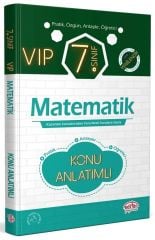 Editör 7. Sınıf Matematik VIP Konu Anlatımlı Editör Yayınları
