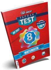 İlk Önce 8. Sınıf Matematik Yaprak Test İlk Önce Yayınları