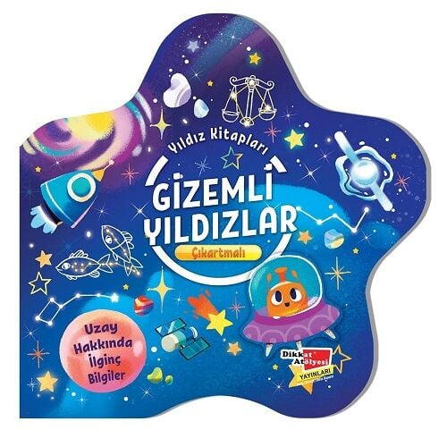 Gizemli Yıldızlar - Çıkartmalı Yıldız Kitapları Dikkat Atölyesi Yayınları
