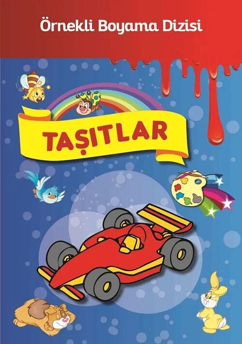 Örnekli Boyama Taşıtlar Parıltı Yayınları