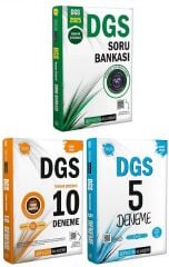 Pegem 2025 DGS Soru Bankası + 10+5 Deneme 3 lü Set Pegem Akademi Yayınları