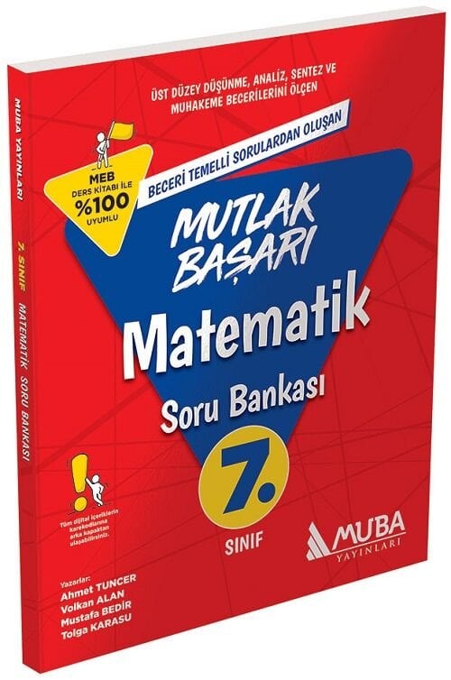 Muba 7. Sınıf Matematik Mutlak Başarı Soru Bankası Muba Yayınları