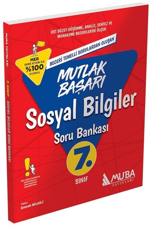 Muba 7. Sınıf Sosyal Bilgiler Mutlak Başarı Soru Bankası Muba Yayınları