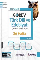 Armada 10. Sınıf Türk Dili ve Edebiyatı Görev Çalışma Föyleri Armada Yayınları