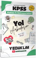 ÜCRETSİZ - Yediiklim 2026 KPSS Genel Yetenek Genel Kültür Yol Arkadaşım Planlama ve Motivasyon Defteri Yediiklim Yayınları