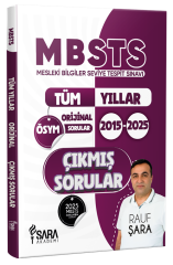 Şara Akademi 2026 MBSTS Çıkmış Sorular Tüm Yıllar - Rauf Şara Şara Akademi
