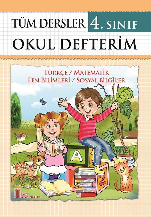 Ata Yayıncılık 4. Sınıf Tüm Dersler Okul Defterim Ata Yayıncılık