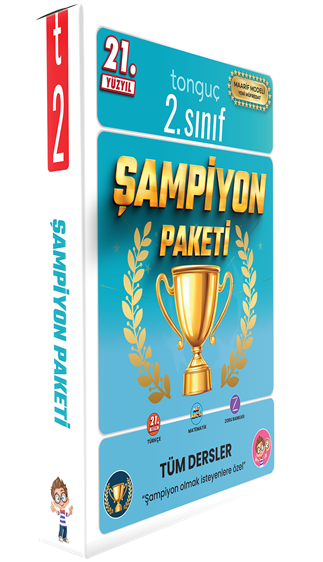 Tonguç 2. Sınıf Tüm Dersler Şampiyon Paketi Tonguç Akademi