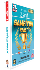 Tonguç 2. Sınıf Tüm Dersler Şampiyon Paketi Tonguç Akademi