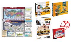 HEDİYELİ - Eğit Akademi 2026 KPSS MEB-AGS Haritalar ve Hafıza Teknikleri Coğrafya + Efsane 10 lu Harita + Ders Notu + Soru Bankası 4 lü Set - Mehmet Eğit Eğit Akademi
